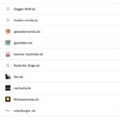 netzliga 2024/25: 16 teilnehmende Blogs