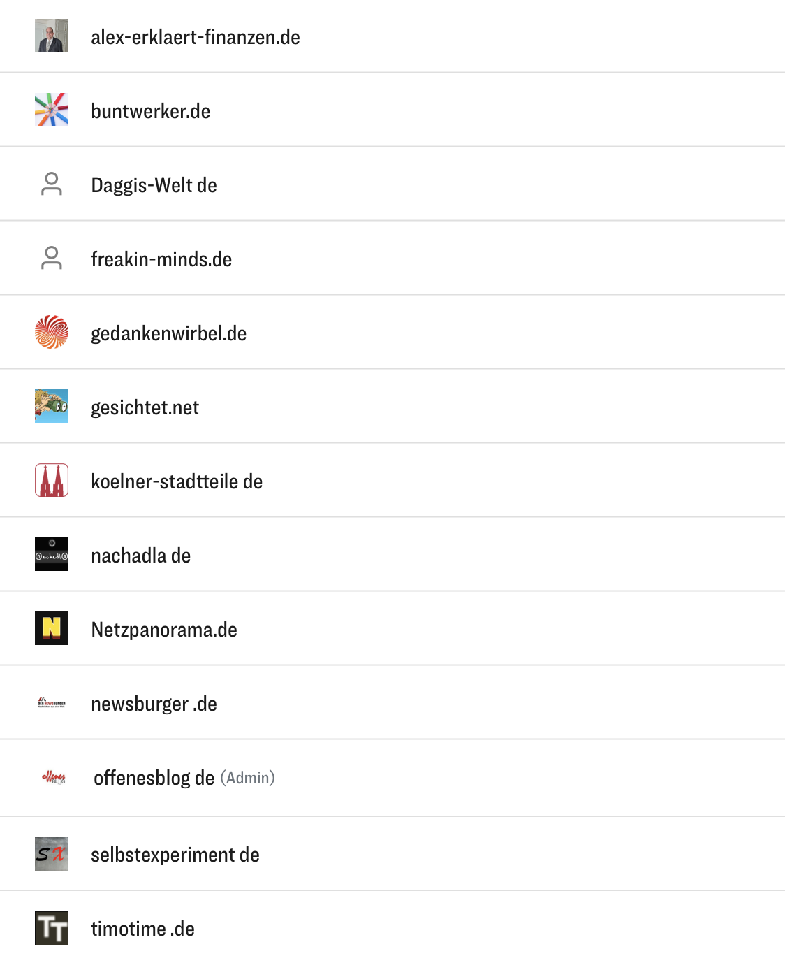 netzliga 2025/26 Blog Teilnehmerliste